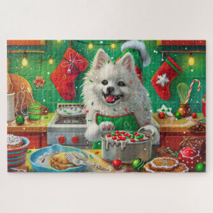 Puzzle Noël de l'Eskimo Américain : Pâtisserie festive de