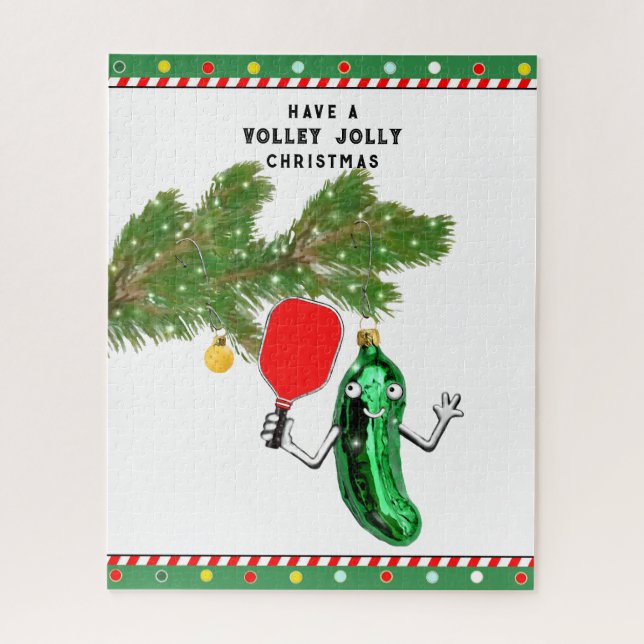 Puzzle Noël de Pickball (Vertical)