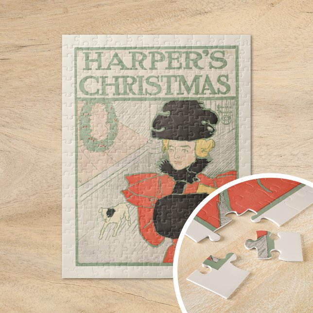 Puzzle Noël de vintage Harper 1896 (Créateur téléchargé)