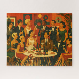 Puzzle Noël des Intellectuels Martini Moderne du Milieu d