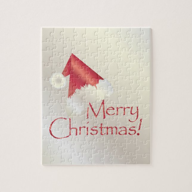 Puzzle Noël d'or blanc (Vertical)