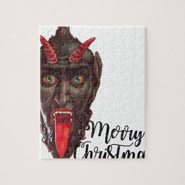 Puzzle noël du krampus (Vertical)