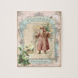Puzzle Noël du Père Noël de l'époque victorienne
