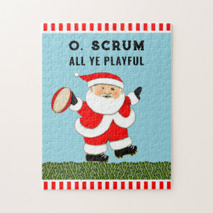 Puzzle Noël du rugby
