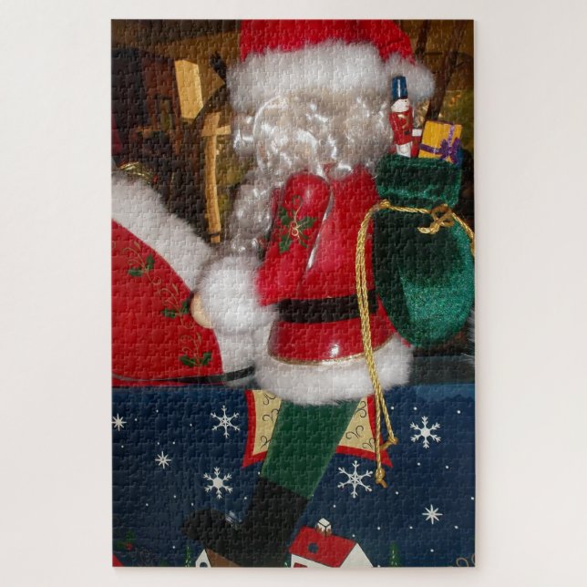 Puzzle Noël Skeezer Avec Fêtes De Neige. (Vertical)
