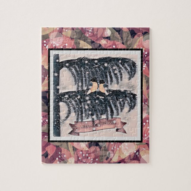 Puzzle Noël, Vintage (Vertical)