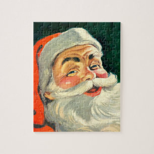 Puzzle Noël Vintage, Jolly Retro 50's Père Noël