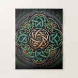 Puzzle Noeud Celtique Green Gold<br><div class="desc">Noeud Celtique Green Gold</div>