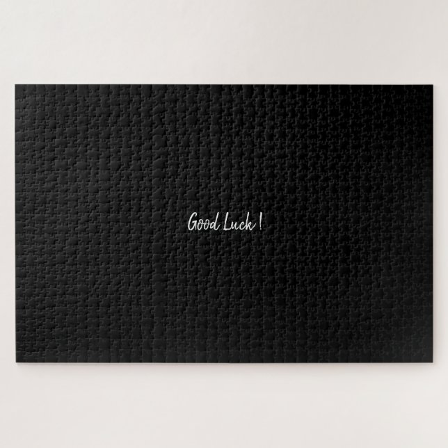 Puzzle noir (Horizontal)