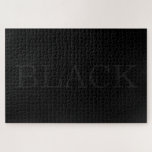 Puzzle noir<br><div class="desc">Le noir est la couleur la plus foncée, résultat de l'absence ou de l'absorption complète de la lumière visible. C'est une couleur achromatique, une couleur sans teinte, comme le blanc et le gris. Il est souvent utilisé de façon symbolique ou figurative pour représenter l'obscurité, tandis que le blanc représente la...</div>