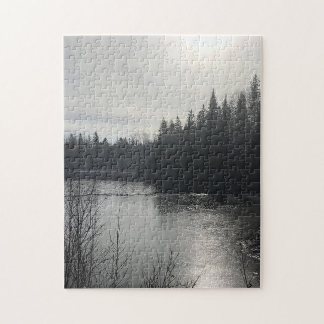 Puzzle noir blanc (Vertical)