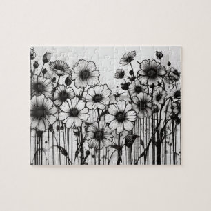 Puzzle Noir & Blanc Gothique Plutôt Maisy Patch