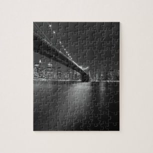 Puzzle Noir blanc New York City Skyline