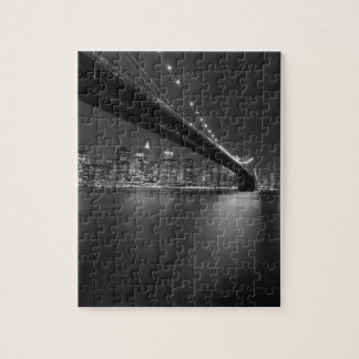 Puzzle Noir blanc New York City Skyline
