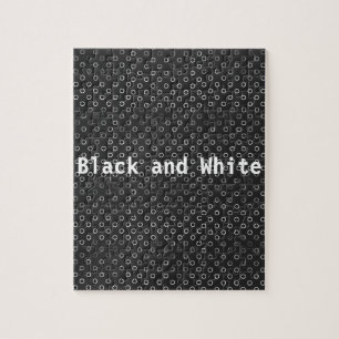 Puzzle noir et blanc