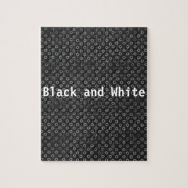 Puzzle noir et blanc (Vertical)
