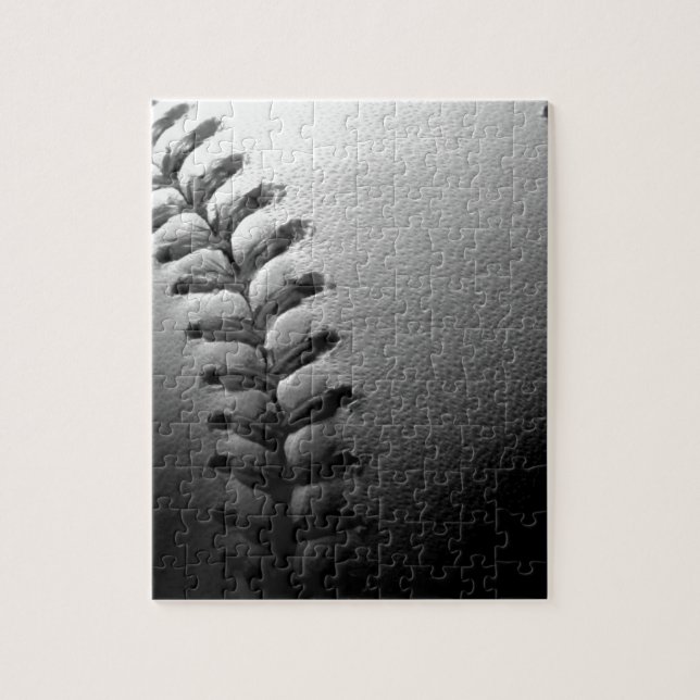 Puzzle Noir et blanc Gros plan de base-ball (Vertical)