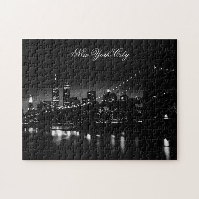 Puzzle Noir et blanc New York City (Horizontal)