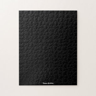 Puzzle Noir Joyeux Anniversaire Frustrant