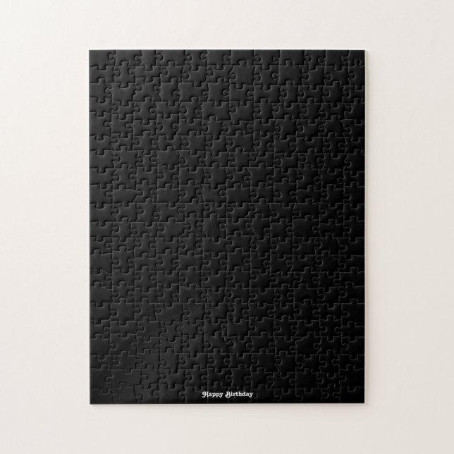 Puzzle Noir Joyeux Anniversaire Frustrant (Vertical)