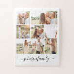 Puzzle Nom de famille Garde photo 6 images<br><div class="desc">Personnalisé et unique Famille 6 Images Photo Puzzle avec nom personnalisé pour rester à la maison et jouer aux jeux avec vos parents, grands-parents ou enfants. Ce jeu spécial de puzzle photo fait un grand cadeau d'anniversaire ou de Noël pour toute la famille à profiter.</div>