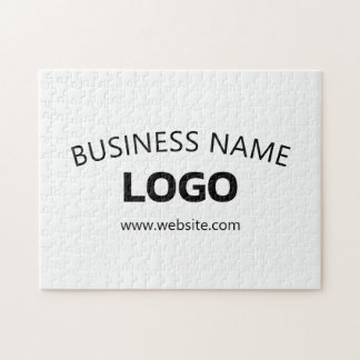 Puzzle Nom d'entreprise modifiable, site Web et logo télé