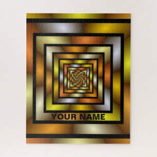 Puzzle Nom du Motif graphique couleur du tunnel lumineux