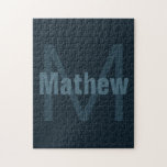 Puzzle Nom modifiable moderne<br><div class="desc">Nom entièrement modifiable,  personnaliser comme vous voulez!</div>