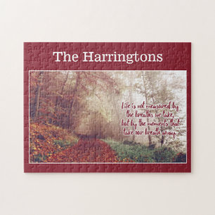 Puzzle nommé fait sur commande de citation de la