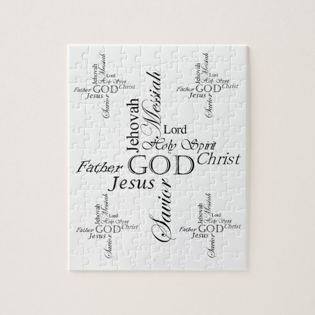 Puzzle Noms de trinité (Vertical)