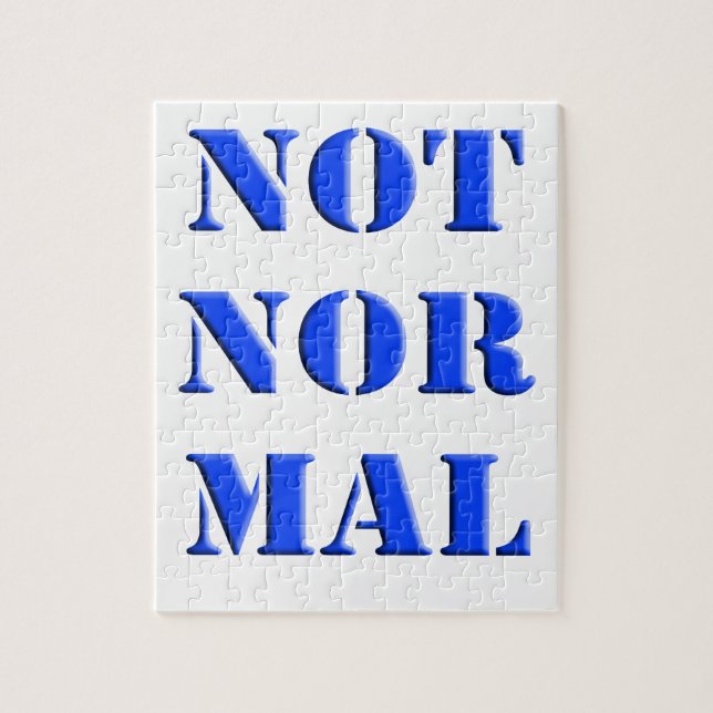 Puzzle Non normal (Vertical)