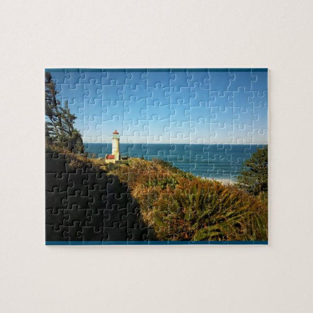 Puzzle North Head Lighthouse, Cape Disappointment, WA (Horizontal)