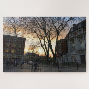 Puzzle North London Sunset Angleterre Angleterre Photogra