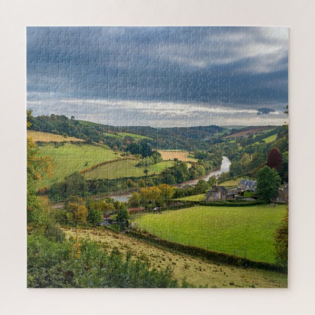 Puzzle North Tyne River dans Northumberland (Vertical)