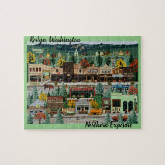 Puzzle "Northern Exposure" ~ Roslyn, Washington