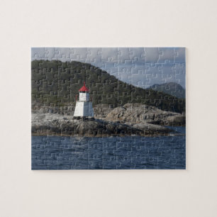 Puzzle Norvège, Stavanger. Vues le long du Lysefjord.