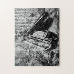 Puzzle Notes musicales du Grand Piano Musicien