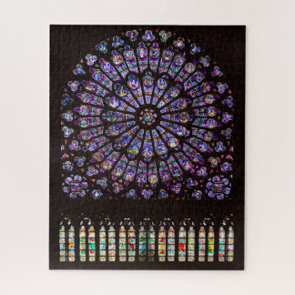 Puzzle Notre Dame Cathedral Paris Rose Window