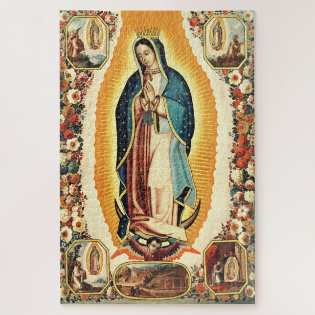 Puzzle Notre-Dame de Guadalupe Radiant Art (Vertical)