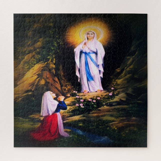 Puzzle Notre-Dame de Lourdes (Vertical)