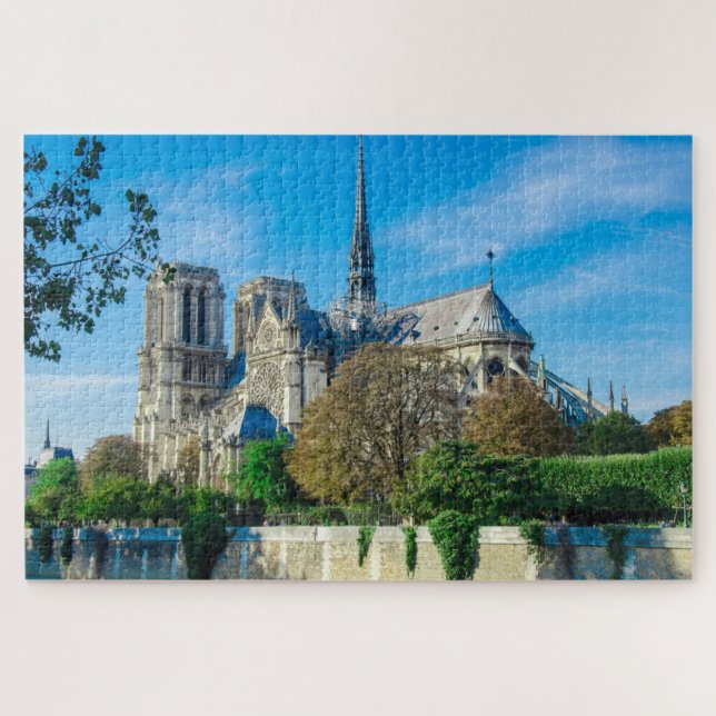 Puzzle Notre Dame de Paris en France (Horizontal)