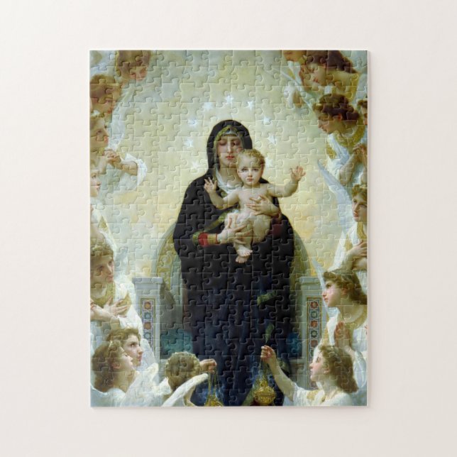 Puzzle Notre-Dame des Anges Belle Madone et Enfant (Vertical)