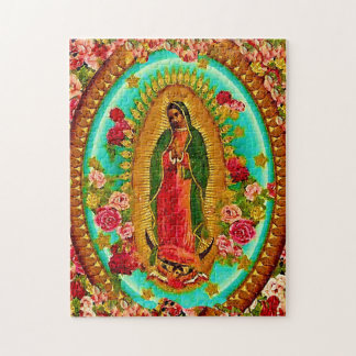 Puzzle Notre Dame Guadalupe-Mexique Sainte Vierge Marie