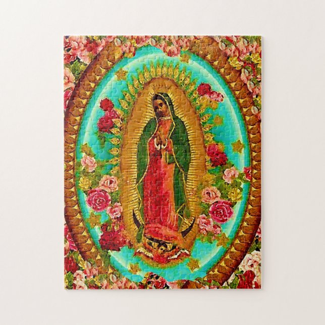 Puzzle Notre Dame Guadalupe-Mexique Sainte Vierge Marie (Vertical)