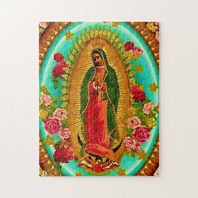 Puzzle Notre Dame Guadalupe-Mexique Sainte Vierge Marie (Vertical)