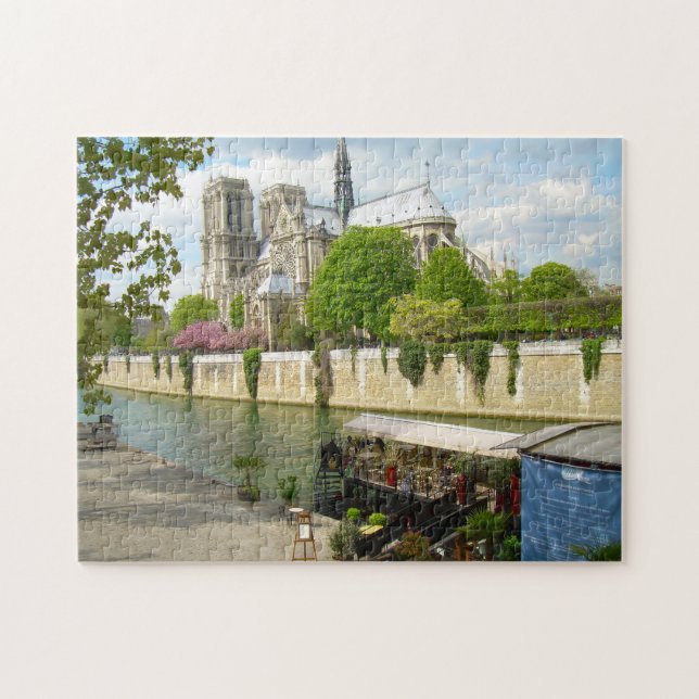 Puzzle Notre Dame Paris. (Horizontal)