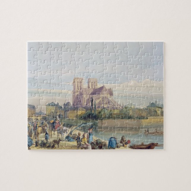 Puzzle Notre Dame, Paris (la semaine sur le papier) (Horizontal)
