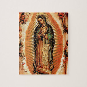 Puzzle Notre Madame de Guadalupe et des anges
