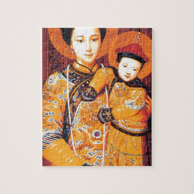 Puzzle Notre Madame de Vierge Marie chinois de la Chine (Vertical)