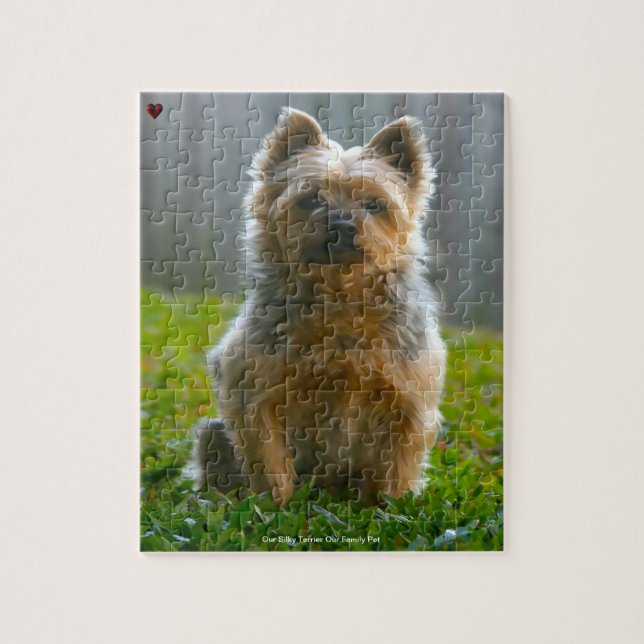 Puzzle Notre Silencieux Terrier Notre familier (Vertical)